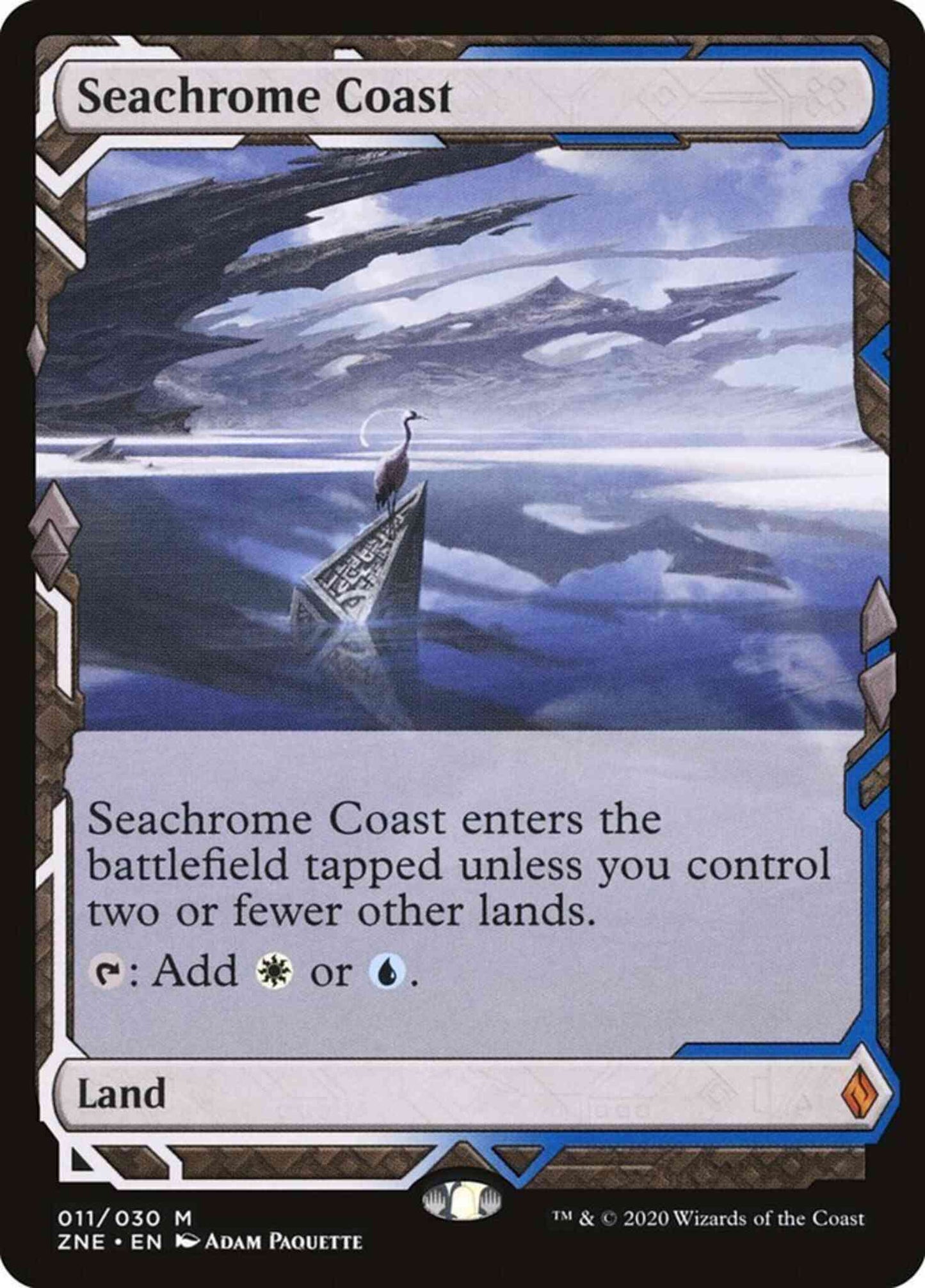 Seachrome Coast [11] [Masterpiece Series] [Zendikar Rising Expeditions] [Non-Foil]