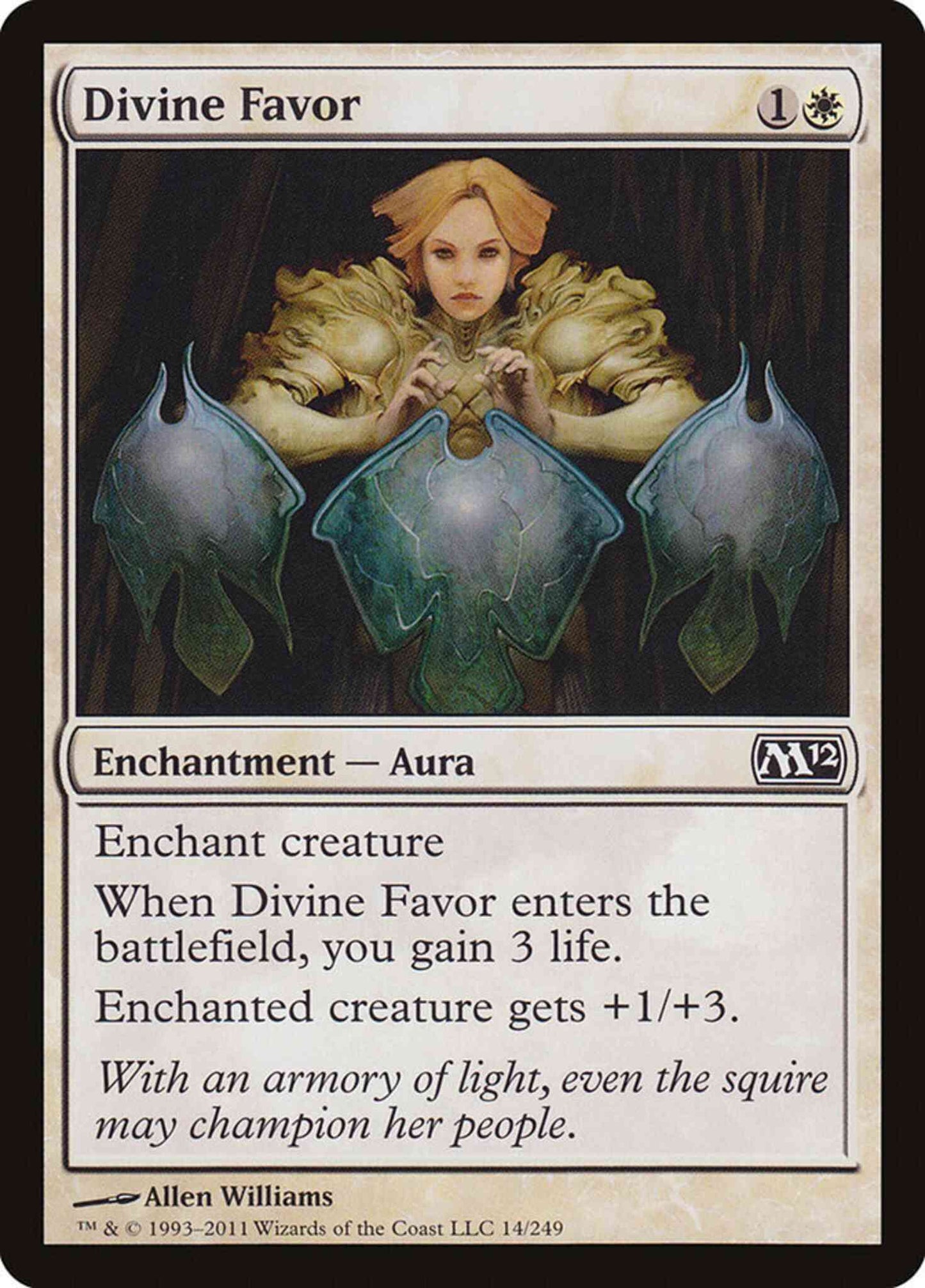 Divine Favor [14] [Magic 2012] [Non-Foil]
