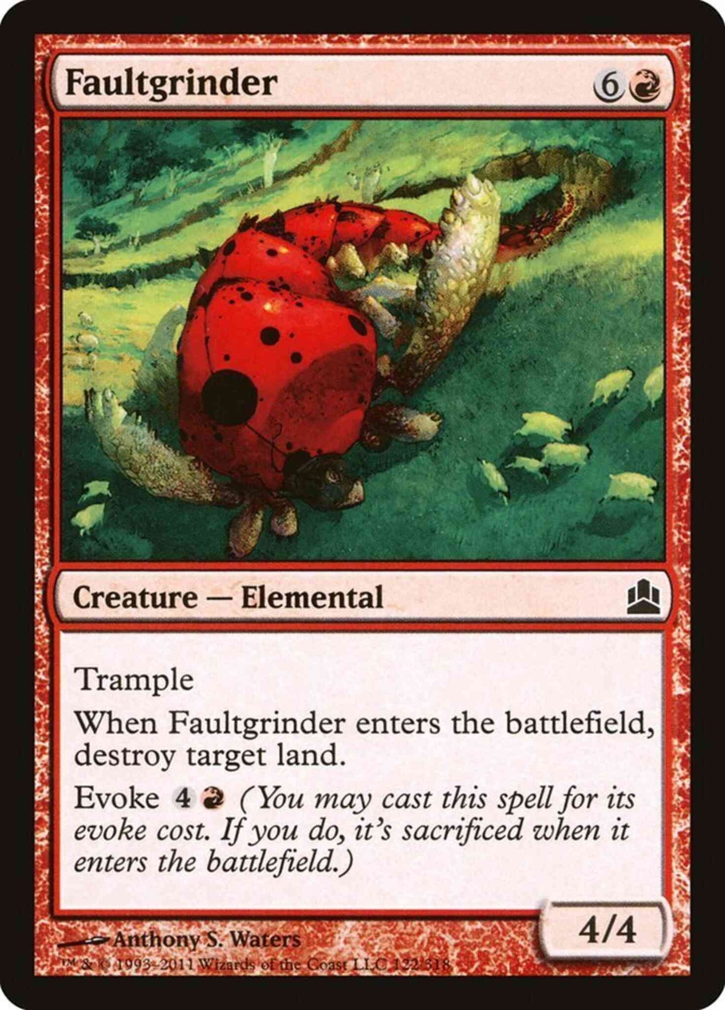 Faultgrinder [122] [Commander 2011] [Non-Foil]