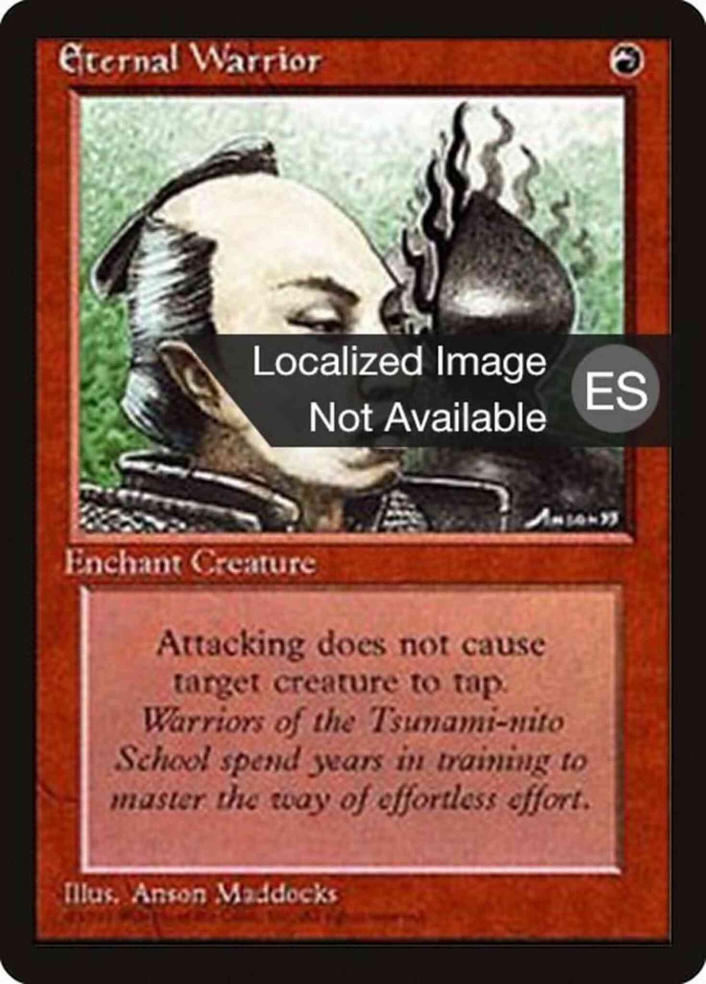 Eternal Warrior - Chinese [190] [Fourth Edition Black Border: Chinese] [Non-Foil]