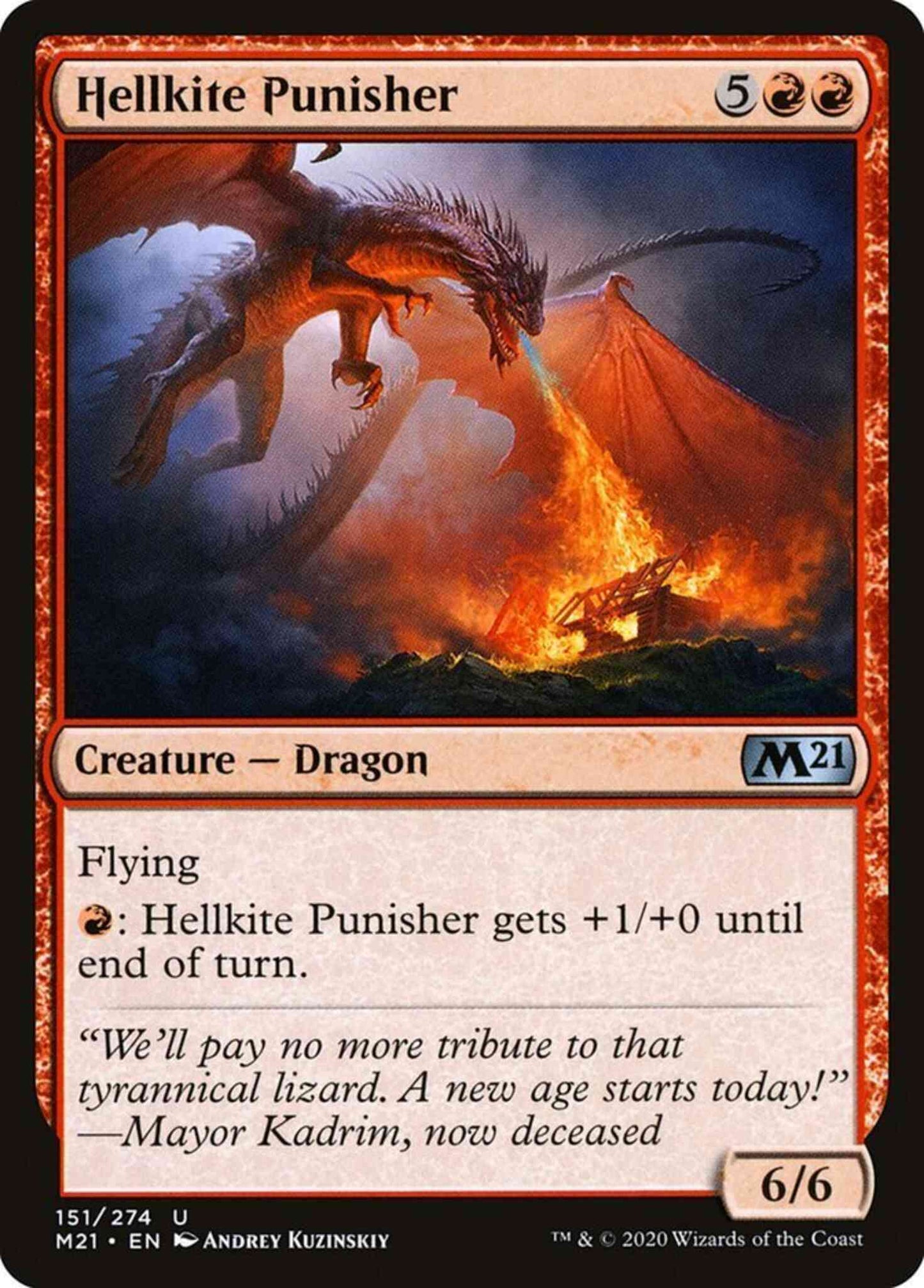 Hellkite Punisher [151] [Core Set 2021] [Non-Foil]