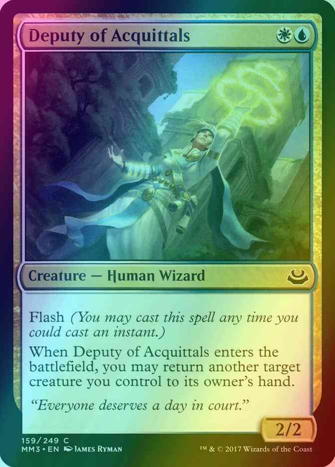 Deputy of Acquittals [159] [Modern Masters 2017] [Foil]