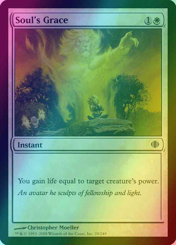 Soul's Grace [28] [Shards Of Alara] [Foil]