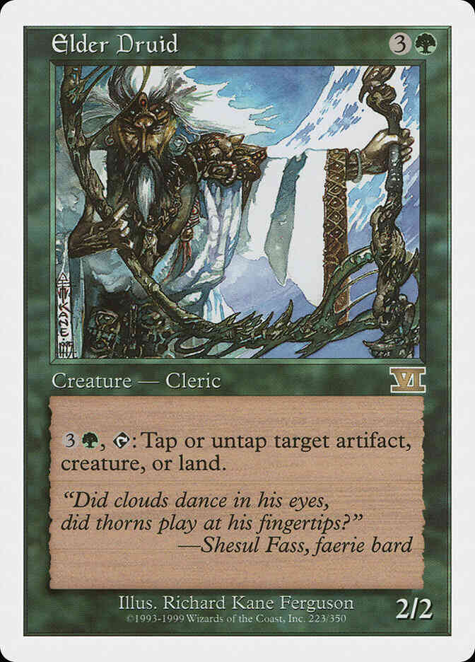 Elder Druid [223] [Classic Sixth Edition] [Non-Foil]