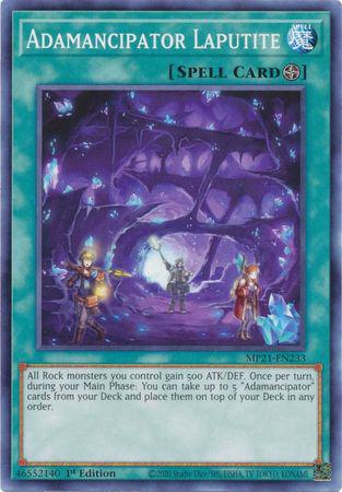 Adamancipator Laputite - MP21-EN233 - Common - 1st Edition