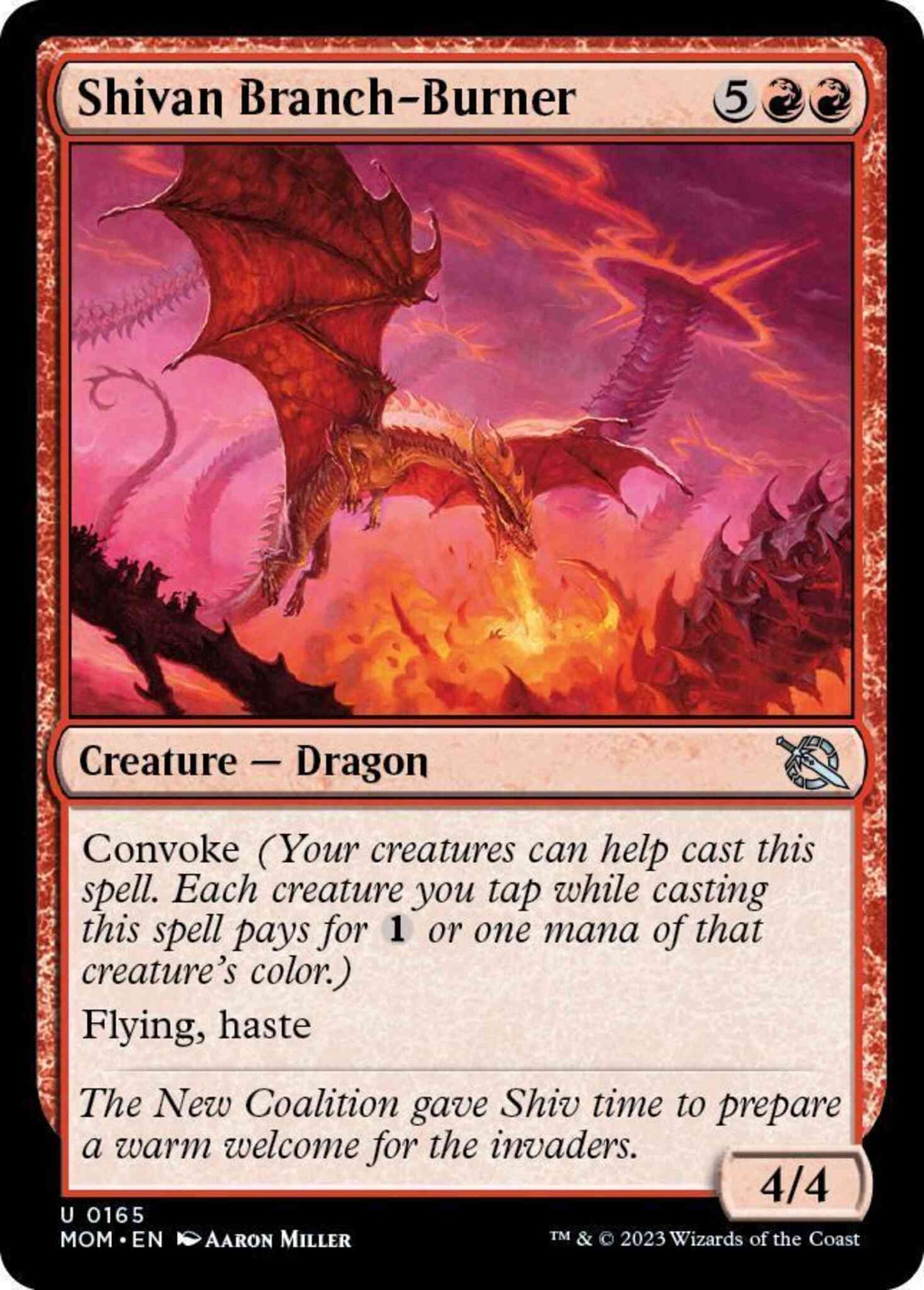 Shivan Branch-Burner [165] [March of the Machine] [Non-Foil]
