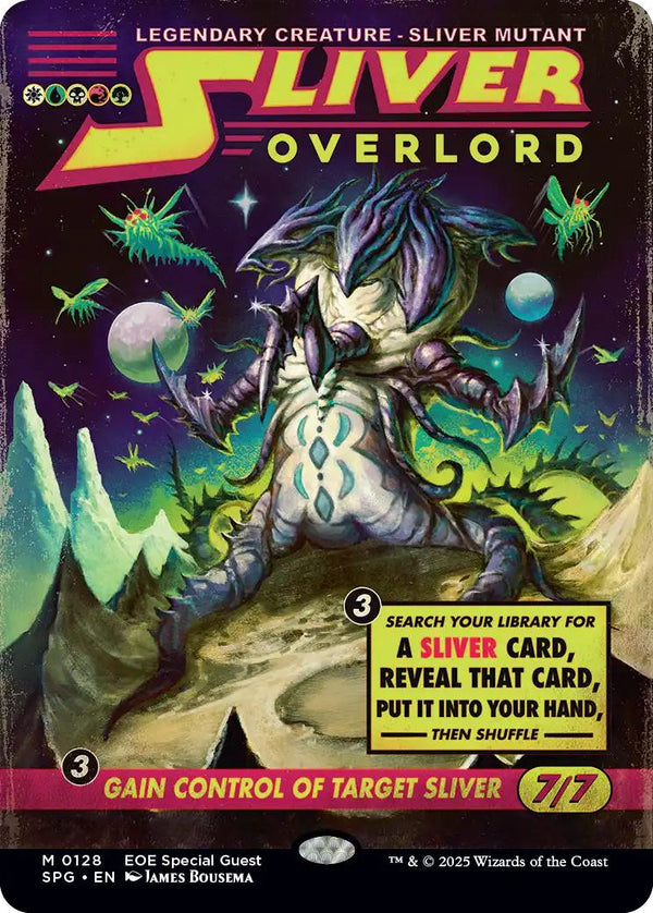 Sliver Overlord [128] [Borderless] [Special Guests] [Non-Foil]