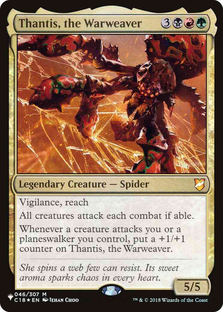 Thantis, the Warweaver [C18-46] [The List] [Non-Foil]