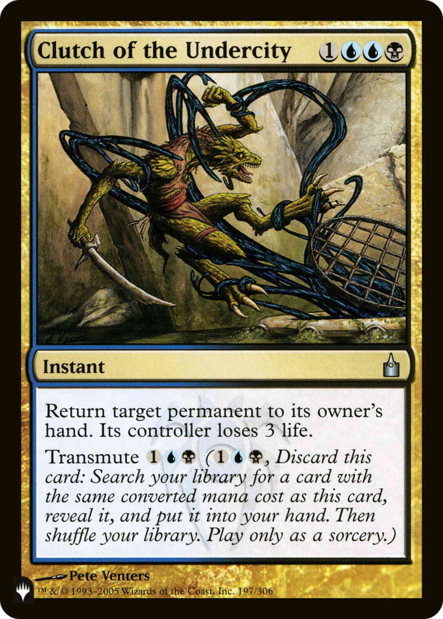 Clutch of the Undercity [RAV-197] [The List] [Non-Foil]