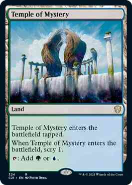 Temple of Mystery [324] [Commander 2021] [Non-Foil]