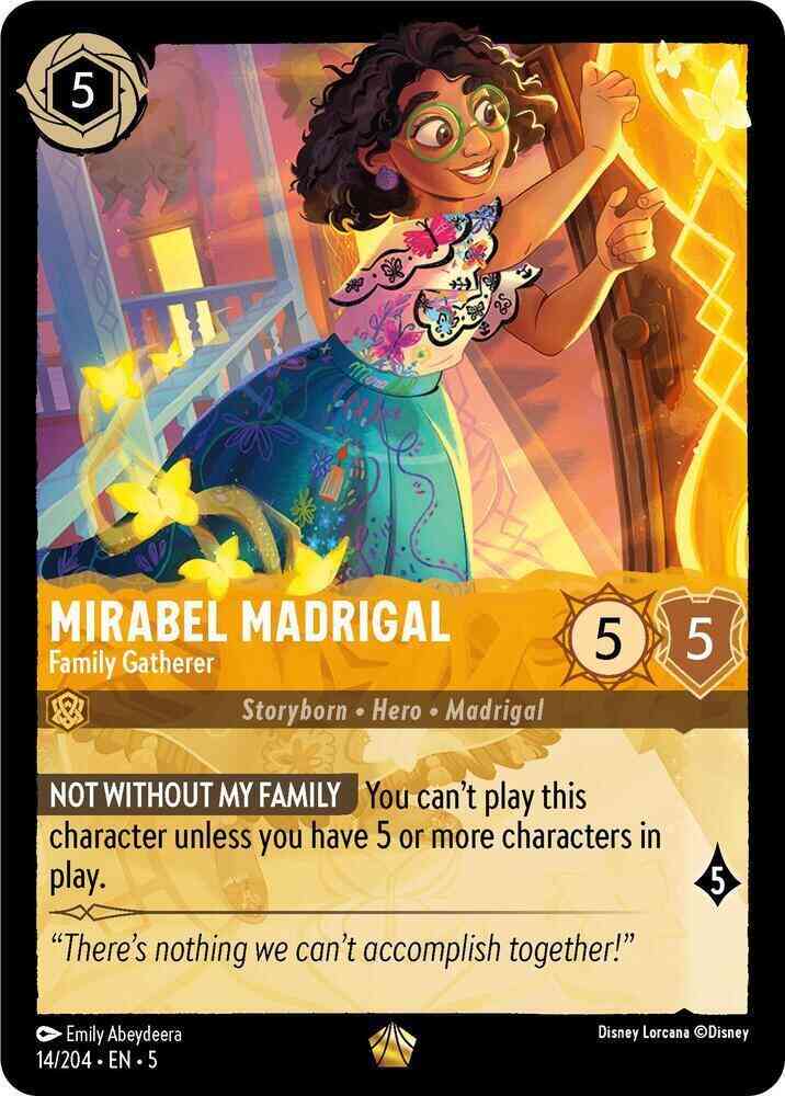 Mirabel Madrigal - Family Gatherer - 14/204 [Shimmering Skies] [Non-Foil]