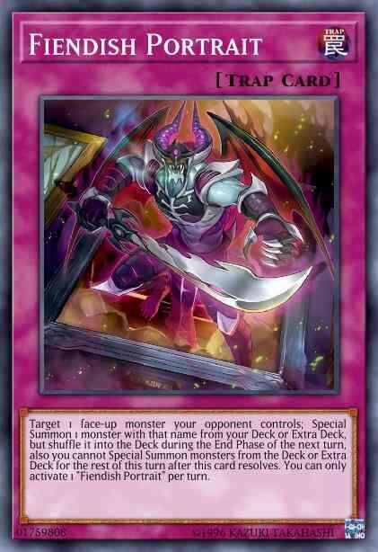 Fiendish Portrait - IGAS-EN079 - Rare - 1st Edition