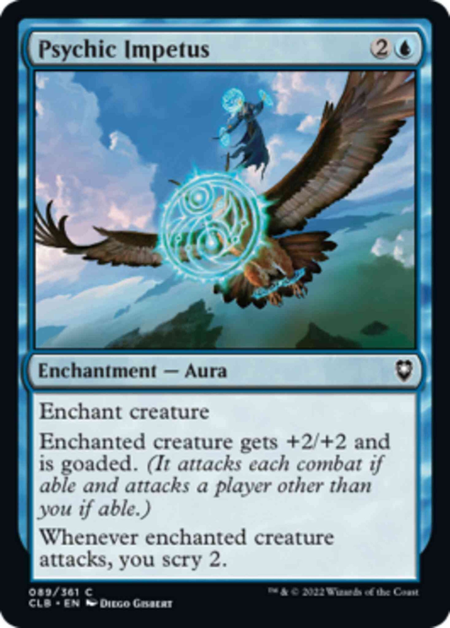 Psychic Impetus [89] [Commander Legends: Battle for Baldur's Gate] [Non-Foil]