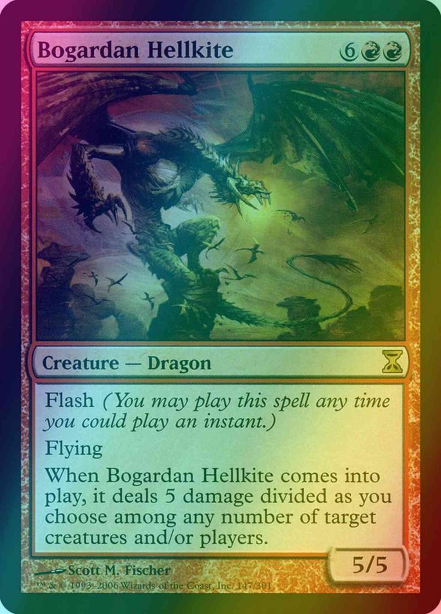 Bogardan Hellkite [147] [Time Spiral] [Foil]