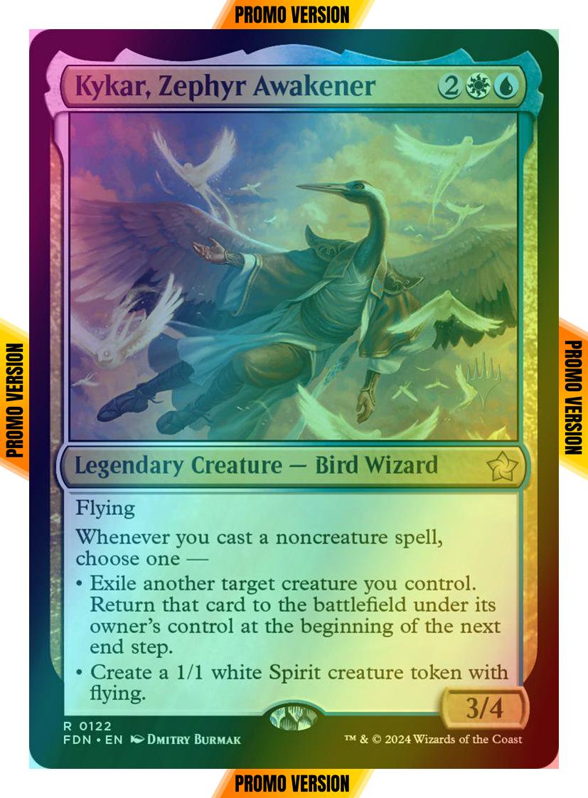 Kykar, Zephyr Awakener [122p] [Promo Pack] [Foundations: Promos] [Foil]