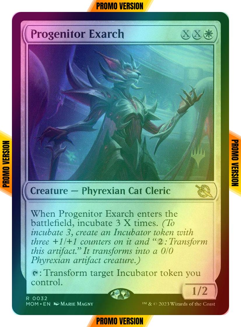 Progenitor Exarch [32p] [Promo Pack] [March of the Machine: Promos] [Foil]