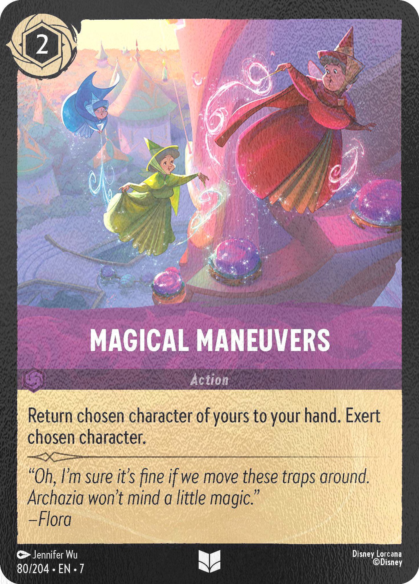 Magical Maneuvers - 80/204 [Archazia's Island] [Cold Foil]