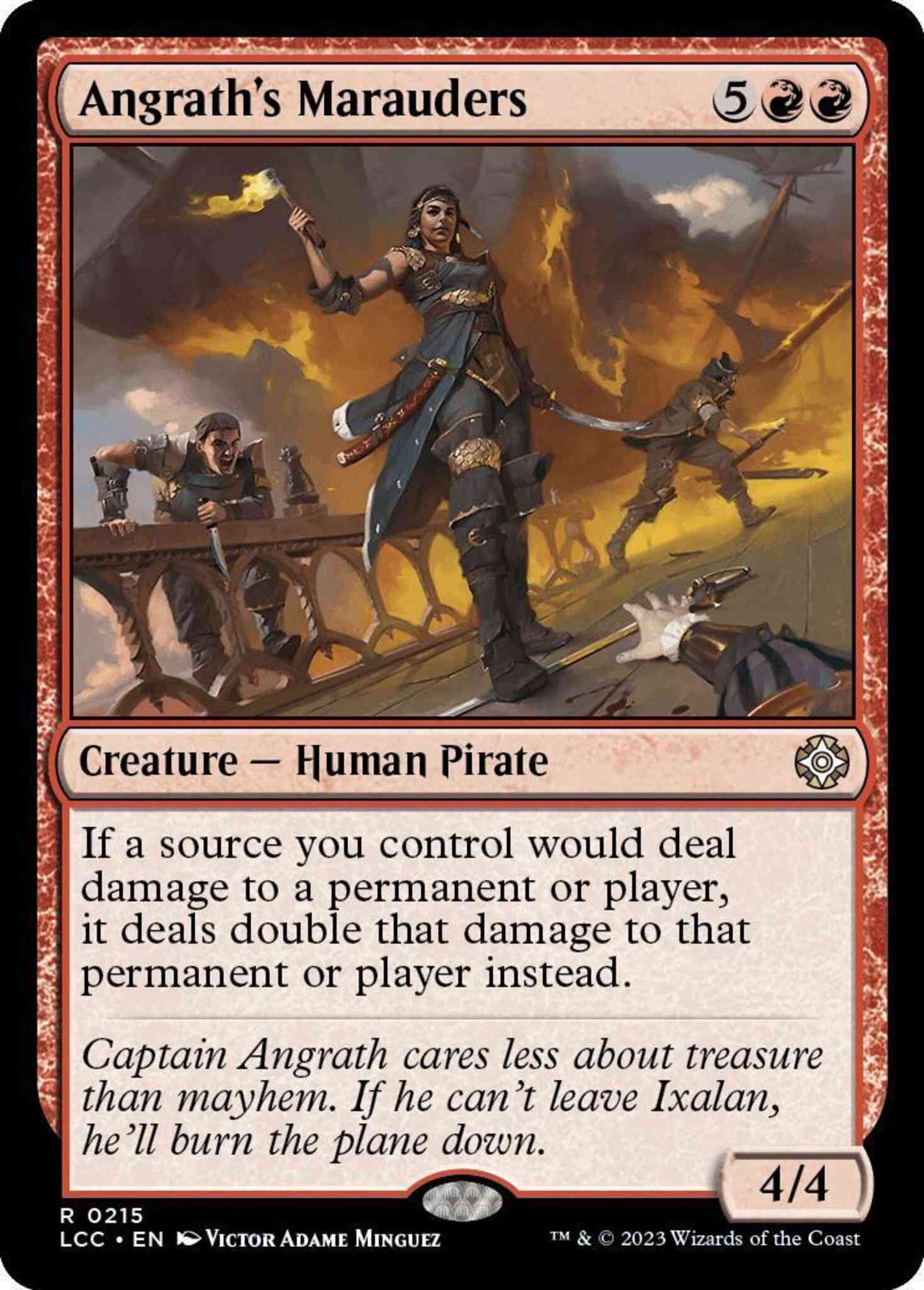 Angrath's Marauders [215] [The Lost Caverns of Ixalan: Commander] [Non-Foil]