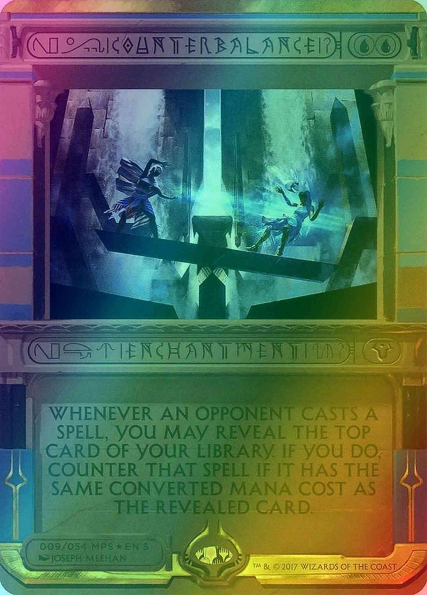 Counterbalance [9] [Masterpiece Series] [Amonkhet Invocations] [Foil]