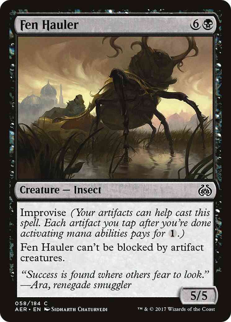 Fen Hauler [58] [Aether Revolt] [Non-Foil]