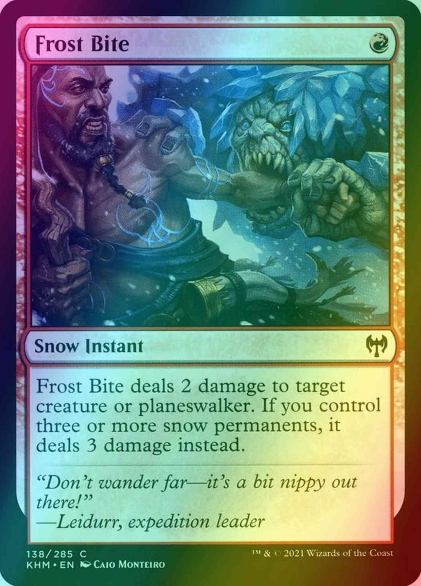 Frost Bite [138] [Kaldheim] [Foil]