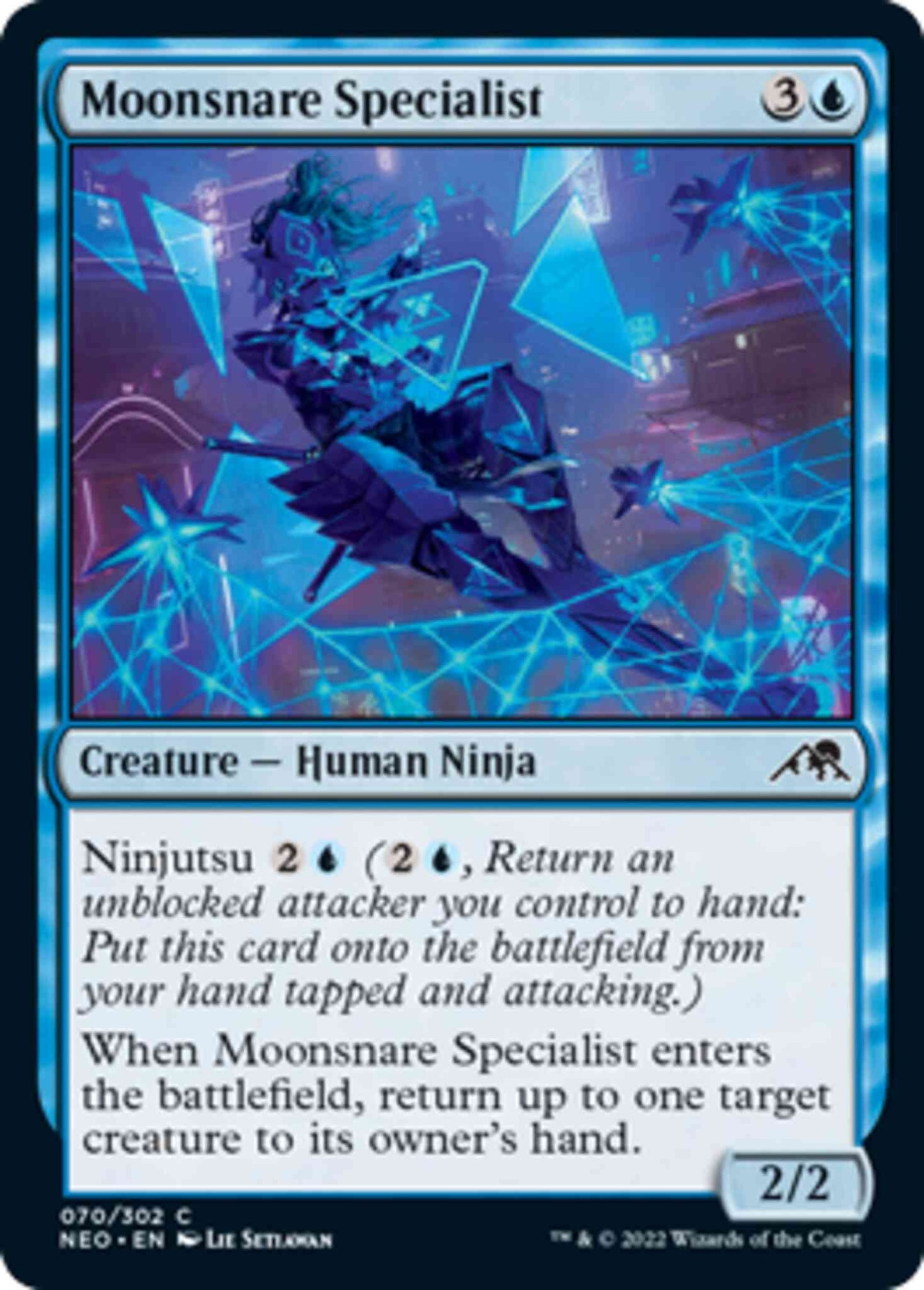Moonsnare Specialist [70] [Kamigawa: Neon Dynasty] [Non-Foil]