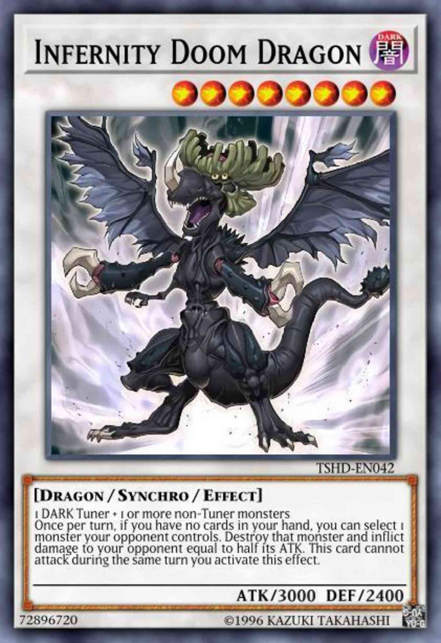 Infernity Doom Dragon - TSHD-EN042 - Ultra Rare - Unlimited