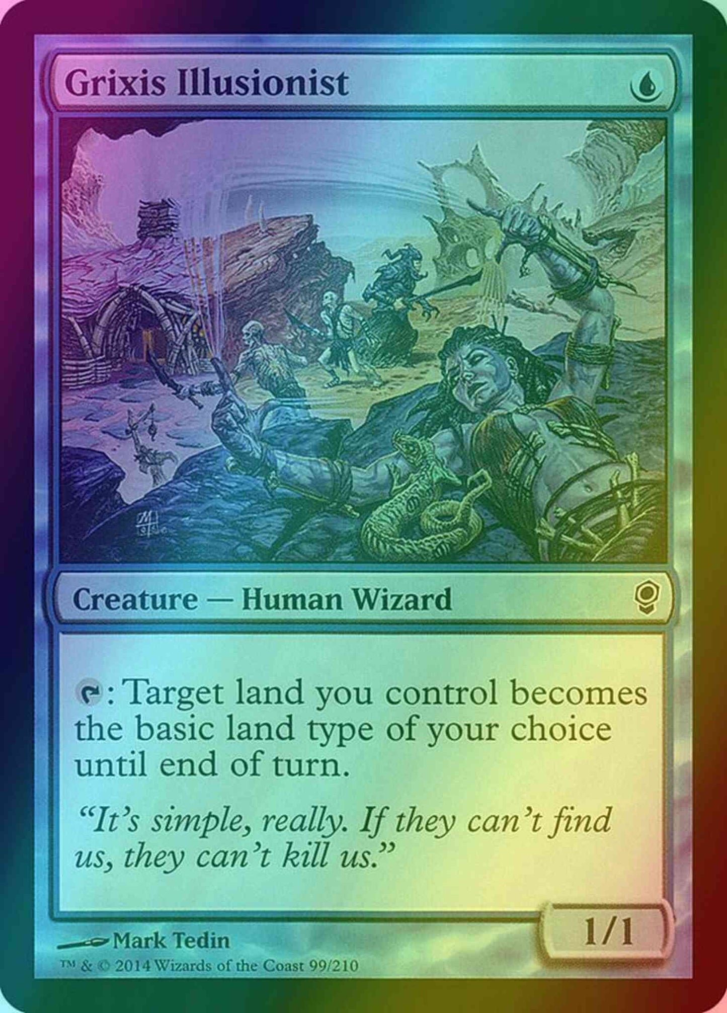 Grixis Illusionist [99] [Conspiracy] [Foil]