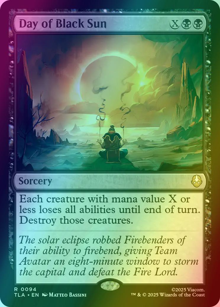 Day of Black Sun [94] [Avatar: The Last Airbender] [Foil]