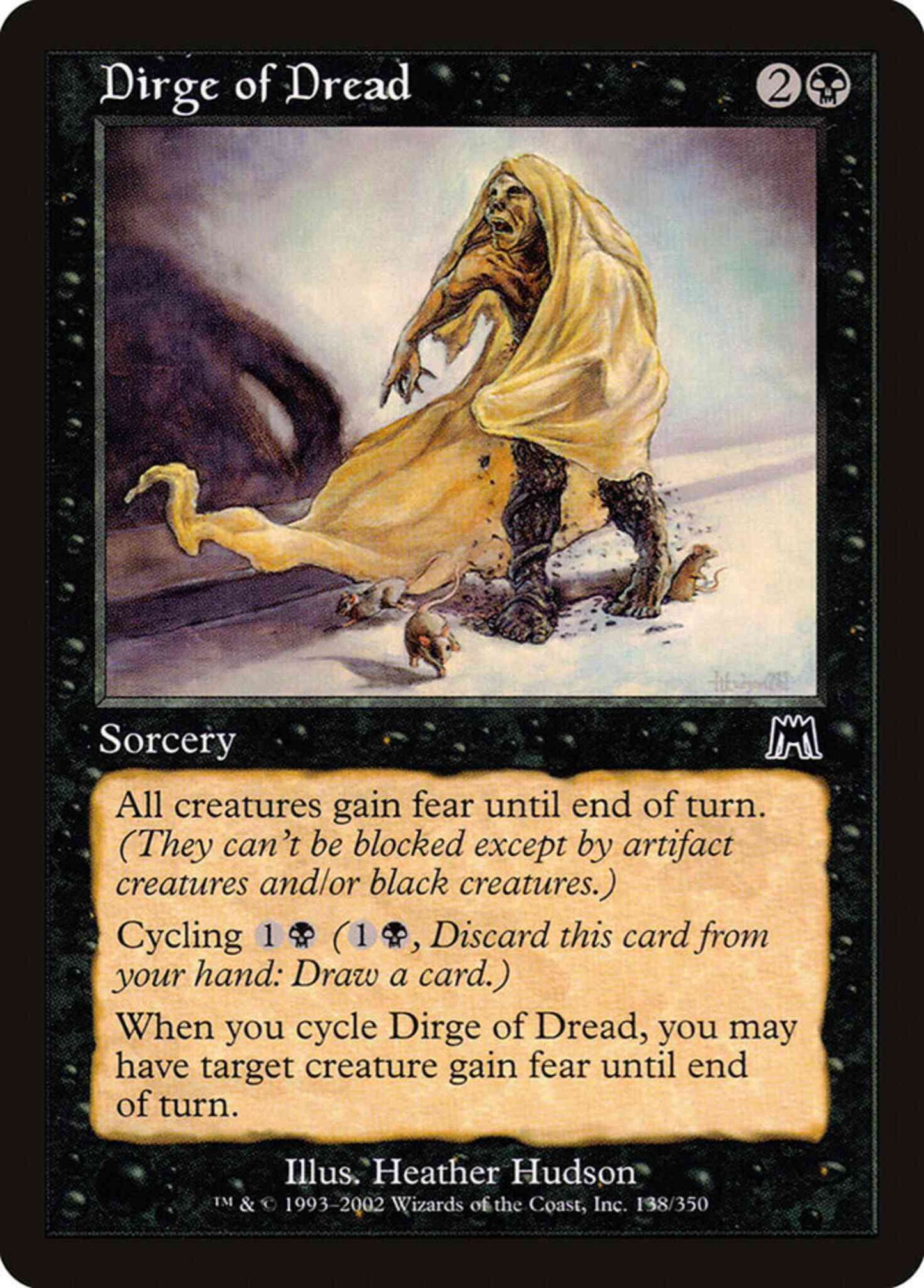 Dirge of Dread [138] [Onslaught] [Non-Foil]