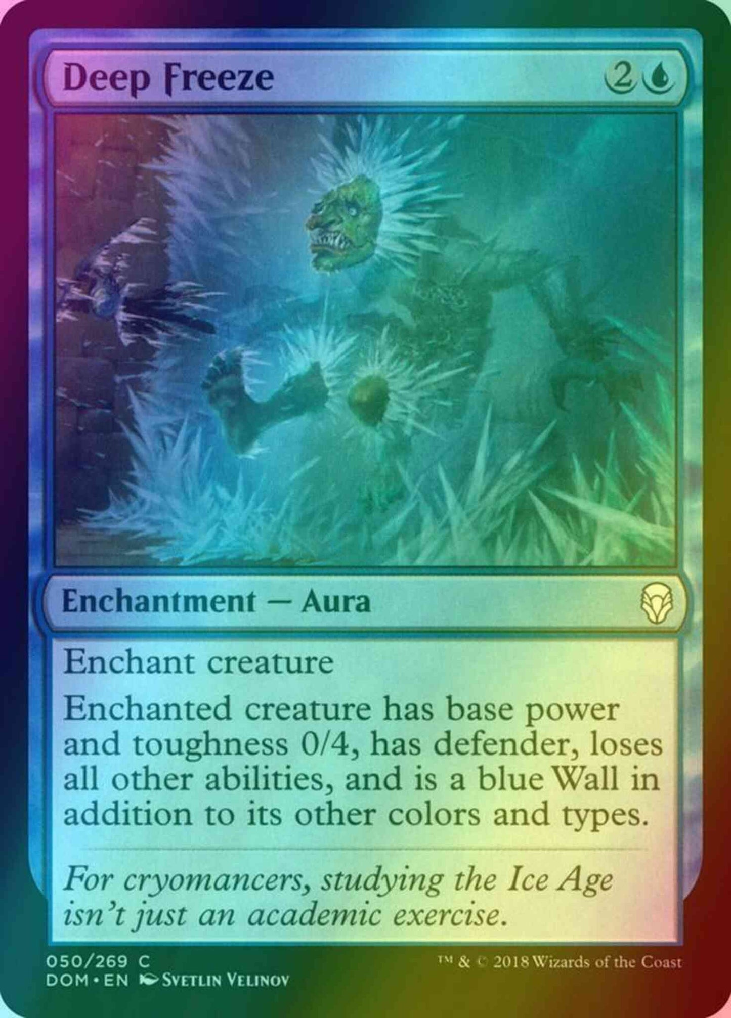 Deep Freeze [50] [Dominaria] [Foil]