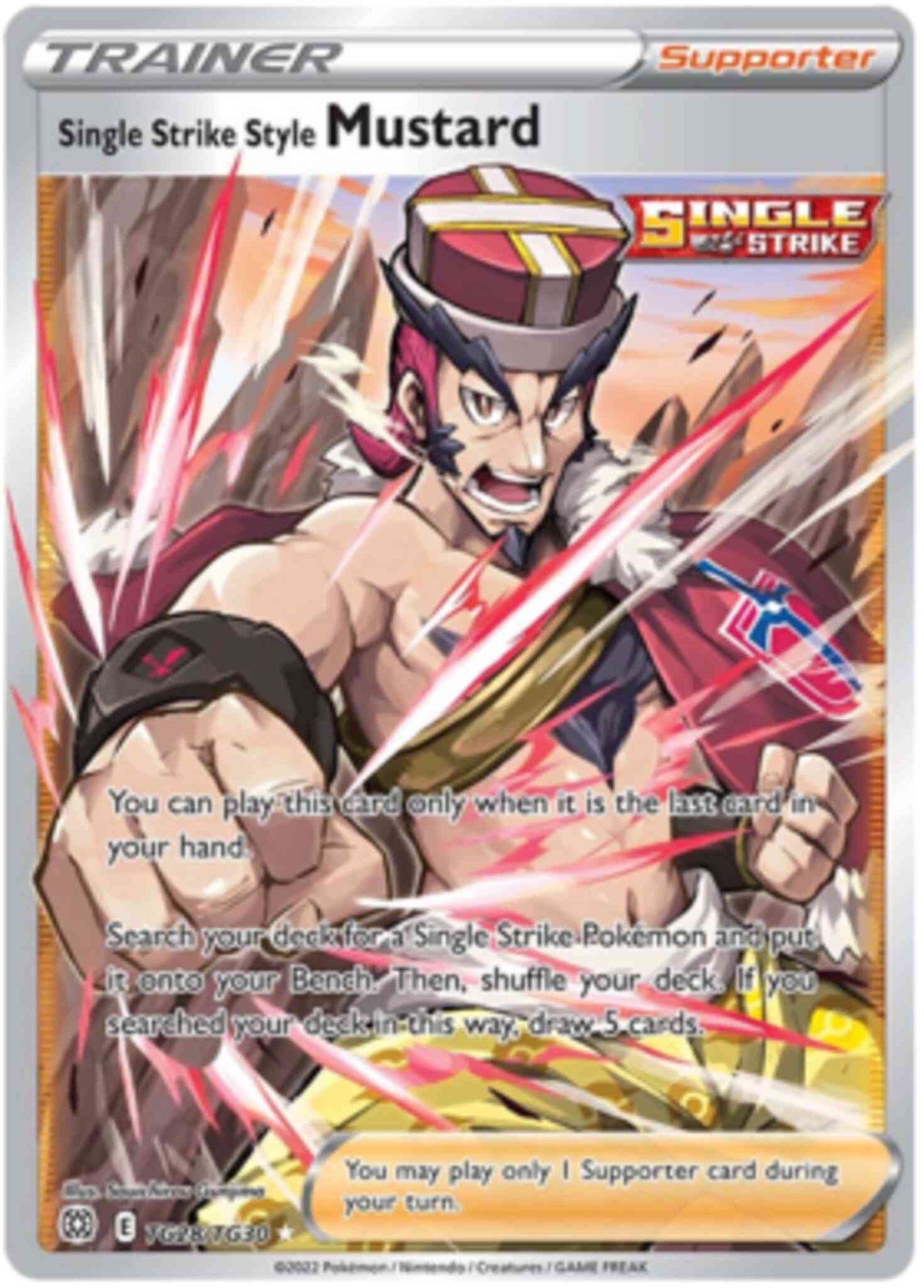 Single Strike Style Mustard - TG28/TG30 - Rare Ultra [SWSH9-TG28] [Ultra]
