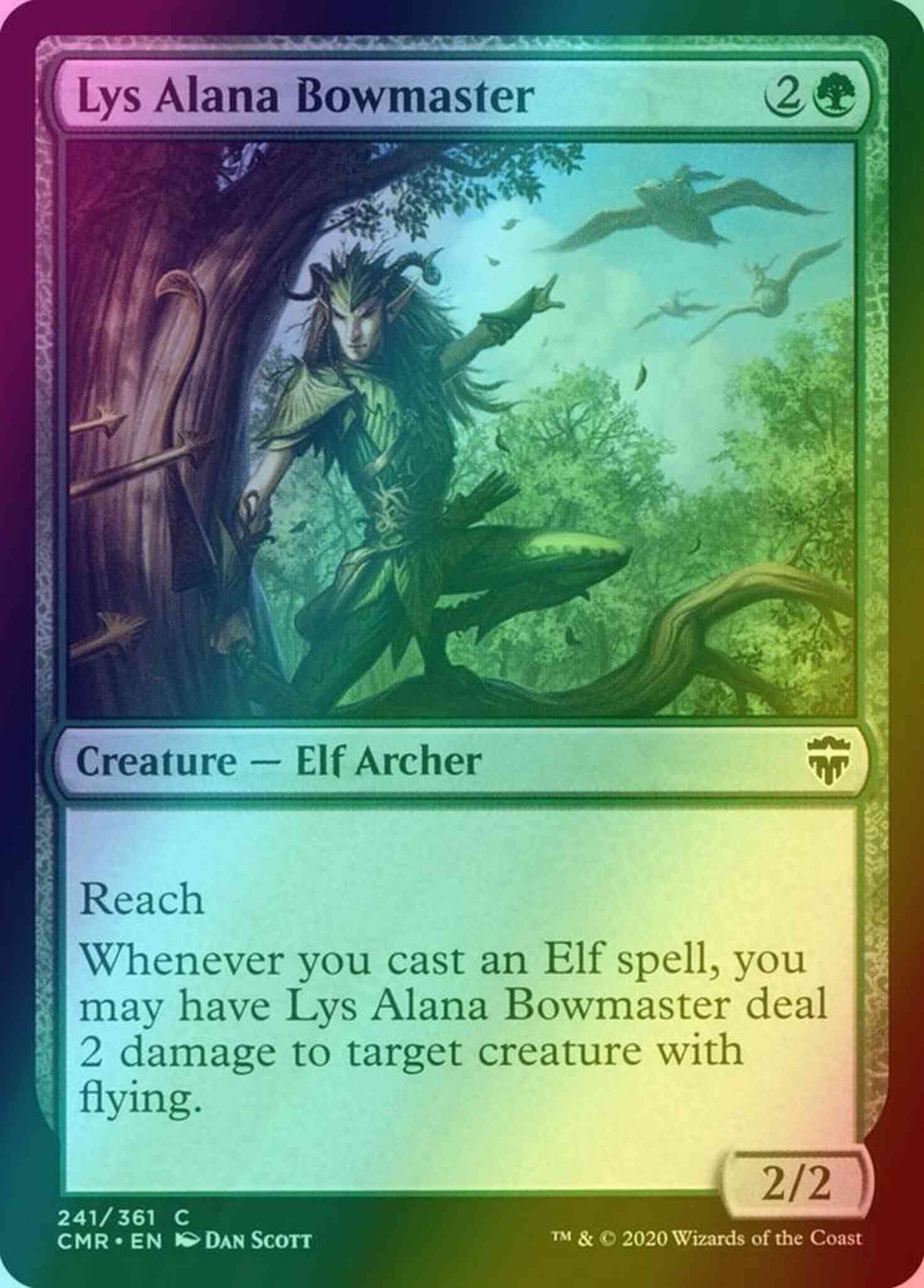 Lys Alana Bowmaster [241] [Commander Legends] [Foil]