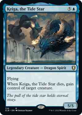 Keiga, the Tide Star [725] [Commander Legends: Battle for Baldur's Gate] [Non-Foil]