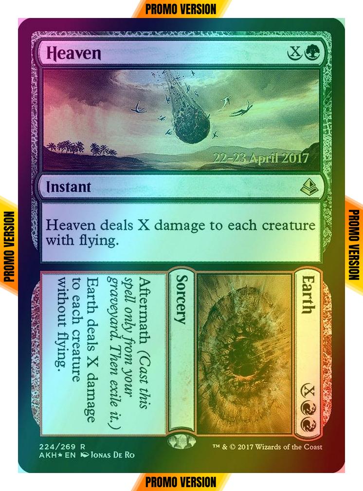 Heaven // Earth [224s] [Amonkhet Promos] [Foil]