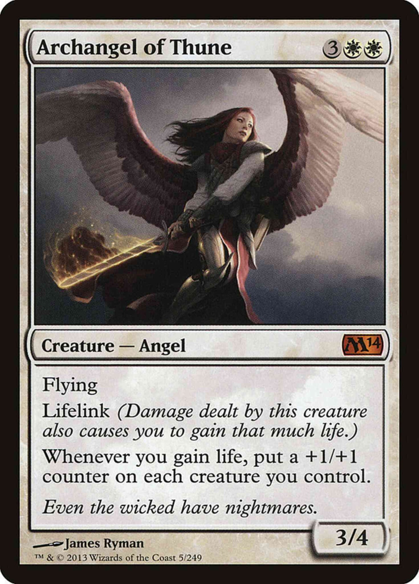 Archangel of Thune [5] [Magic 2014] [Non-Foil]