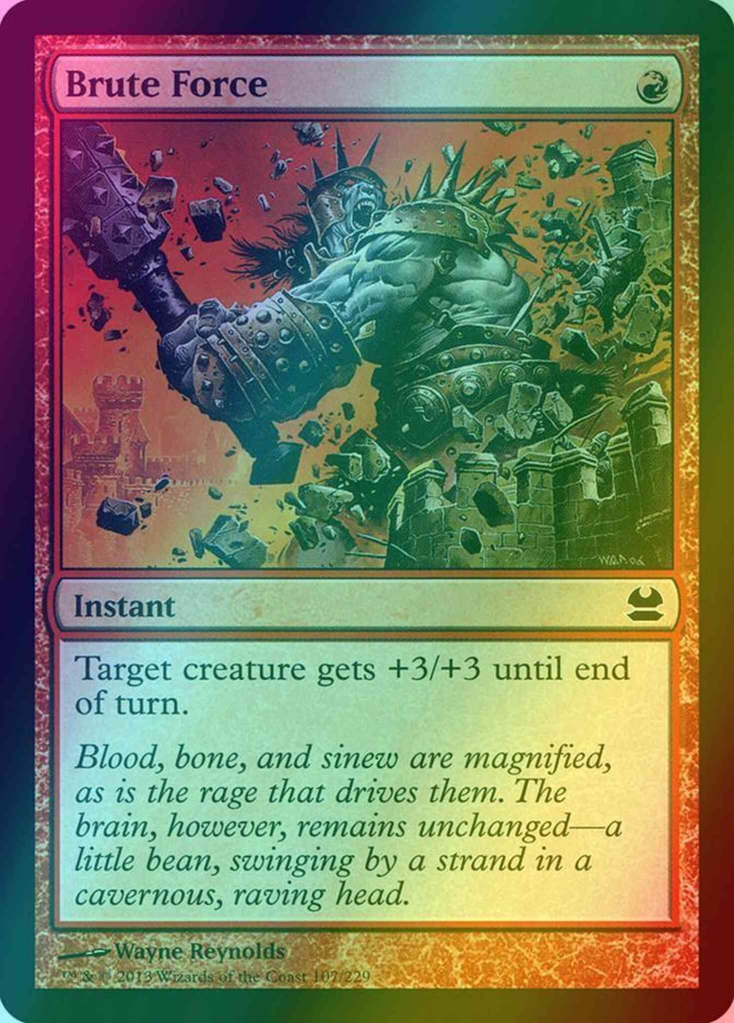 Brute Force [107] [Modern Masters] [Foil]