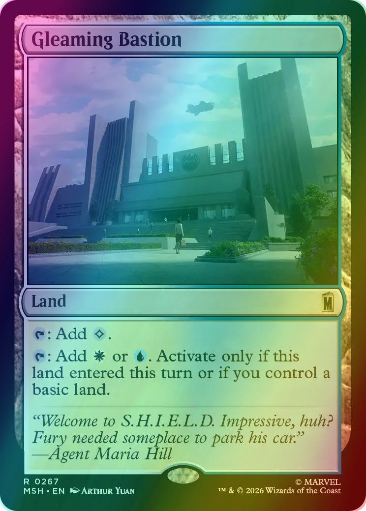 Gleaming Bastion [267] [Marvel Super Heroes] [Foil]