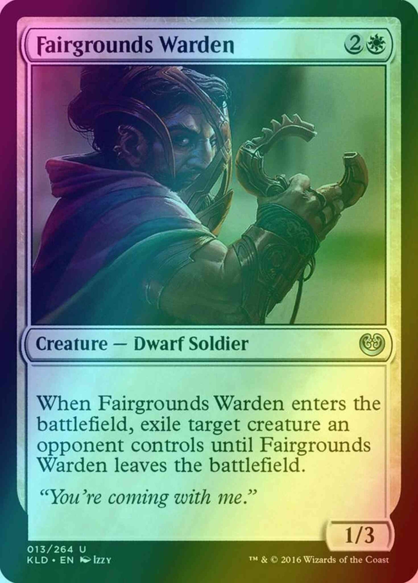 Fairgrounds Warden [13] [Kaladesh] [Foil]