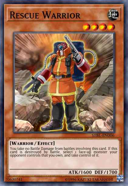 Rescue Warrior - STBL-EN006 - Common - 1st Edition