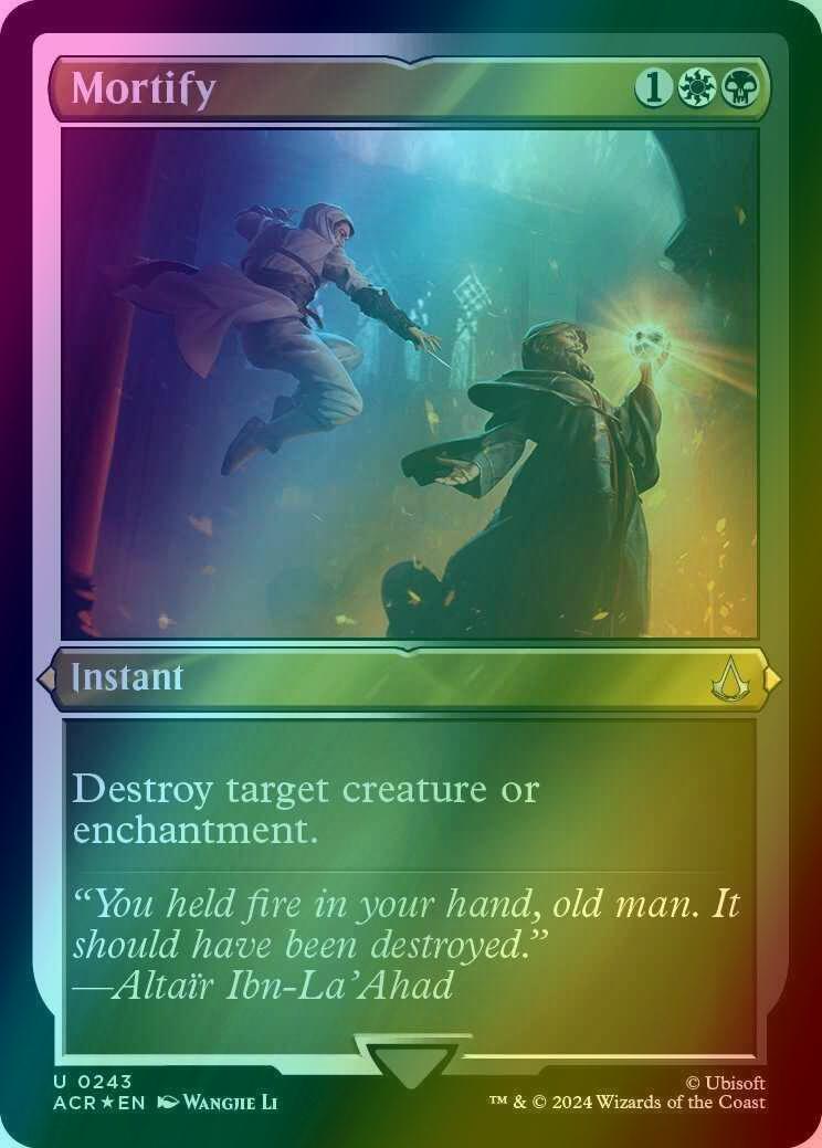 Mortify [243] [Assassin's Creed] [Etched Foil]