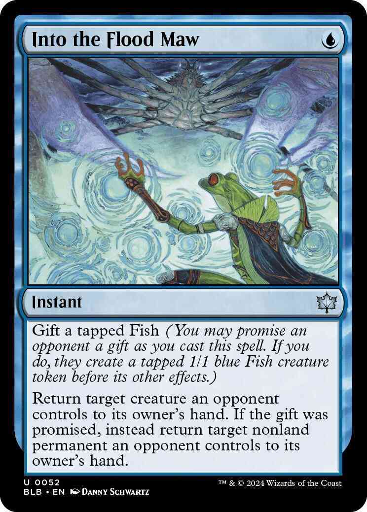 Into the Flood Maw [52] [Bloomburrow] [Non-Foil]