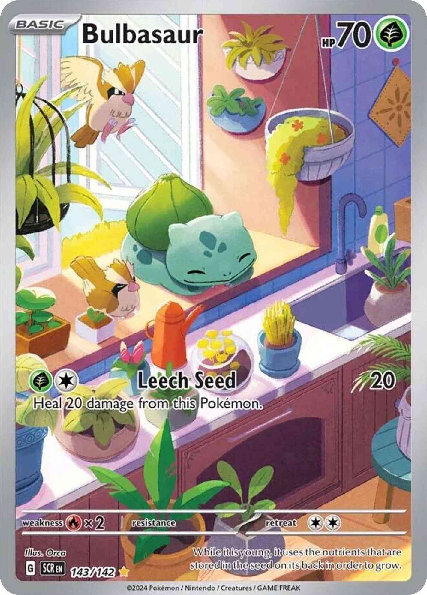 Bulbasaur - 143/142 - Illustration Rare [sv07-143] [Ultra]