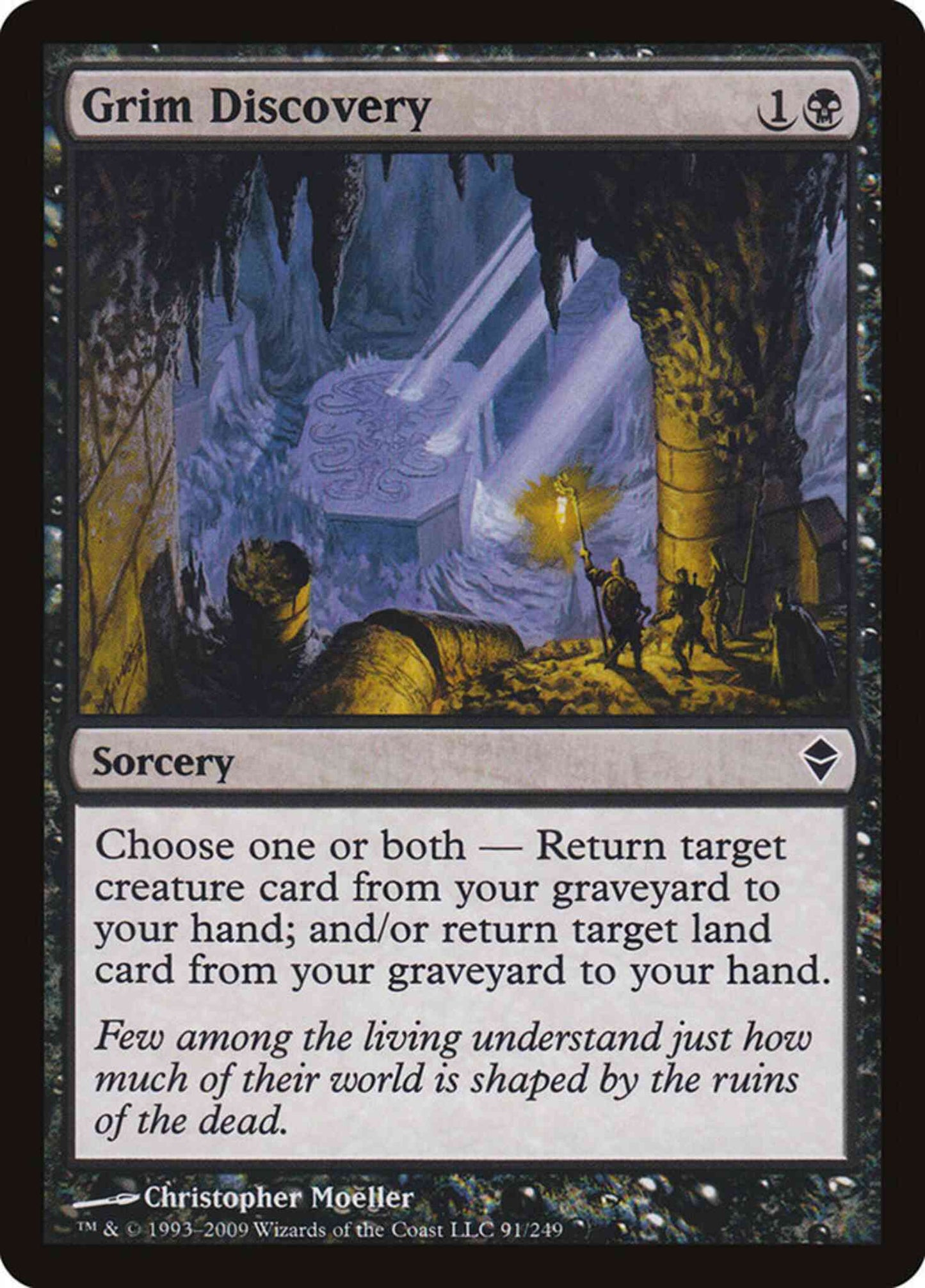 Grim Discovery [91] [Zendikar] [Non-Foil]