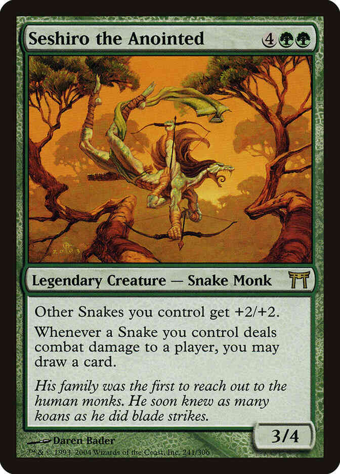 Seshiro the Anointed [241] [Champions of Kamigawa] [Non-Foil]