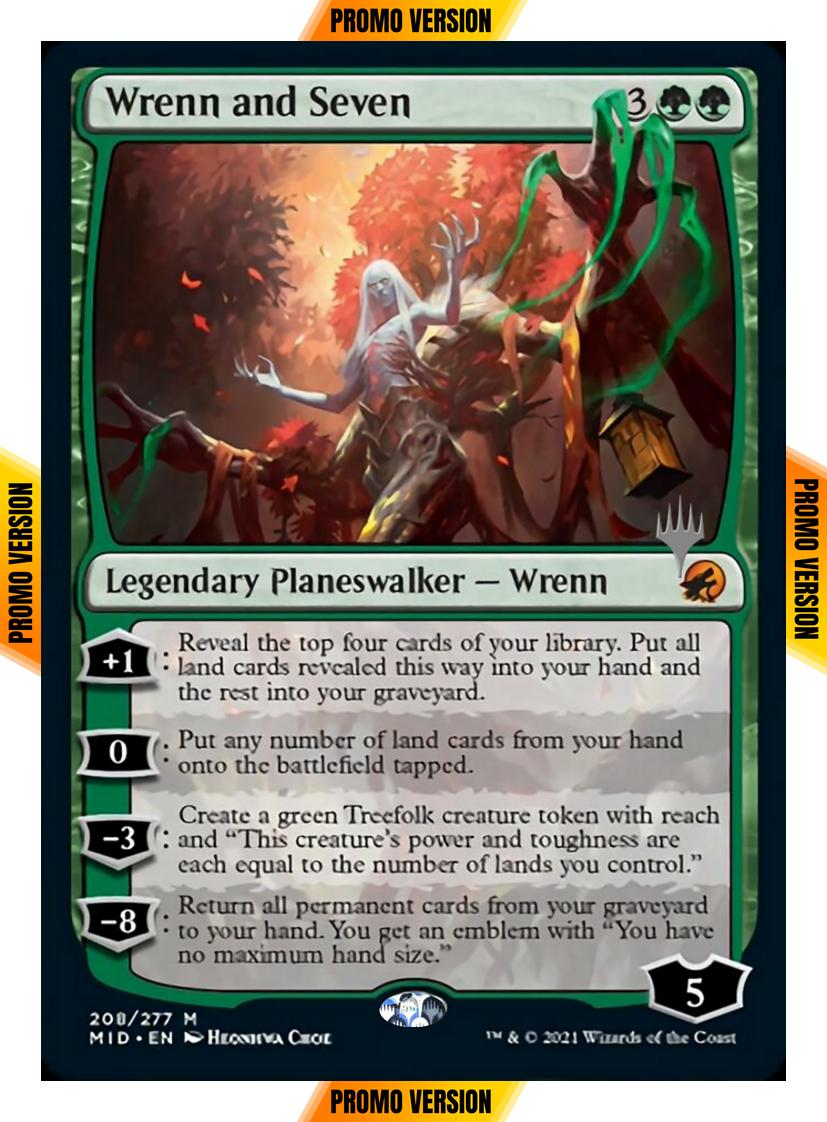 Wrenn and Seven [Promo Pack] [208p] [Innistrad: Midnight Hunt Promos] [Non-Foil]