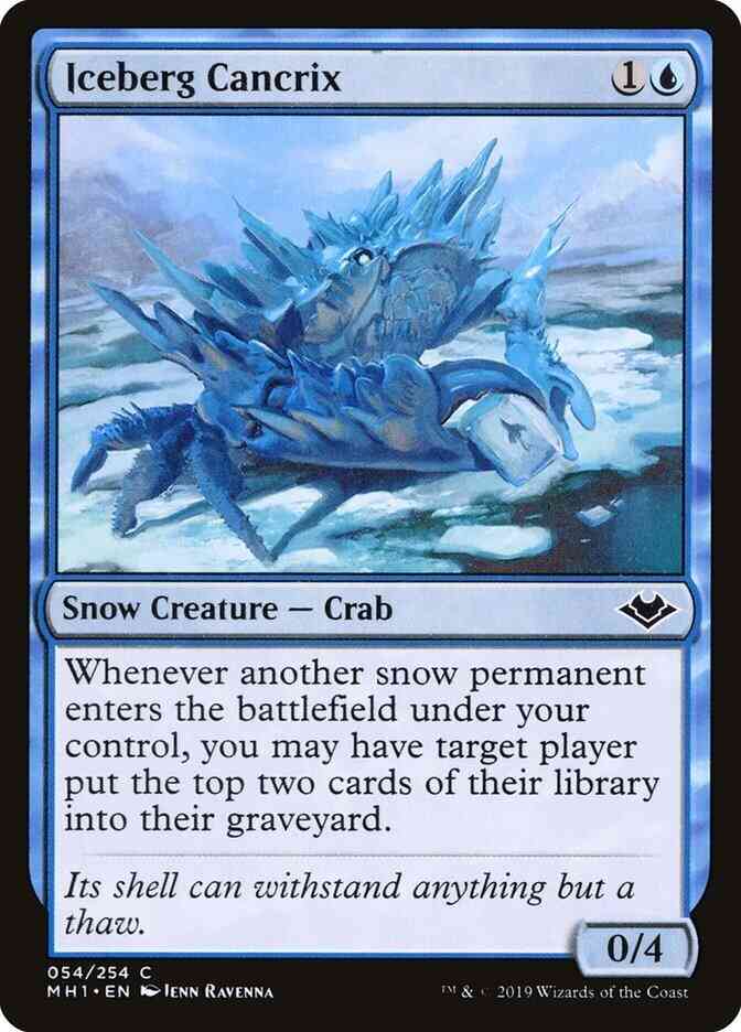 Iceberg Cancrix [54] [Modern Horizons] [Non-Foil]