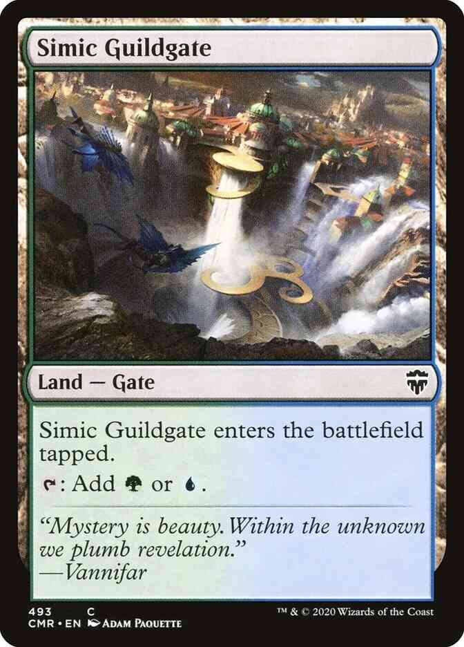 Simic Guildgate [493] [Commander Legends] [Non-Foil]