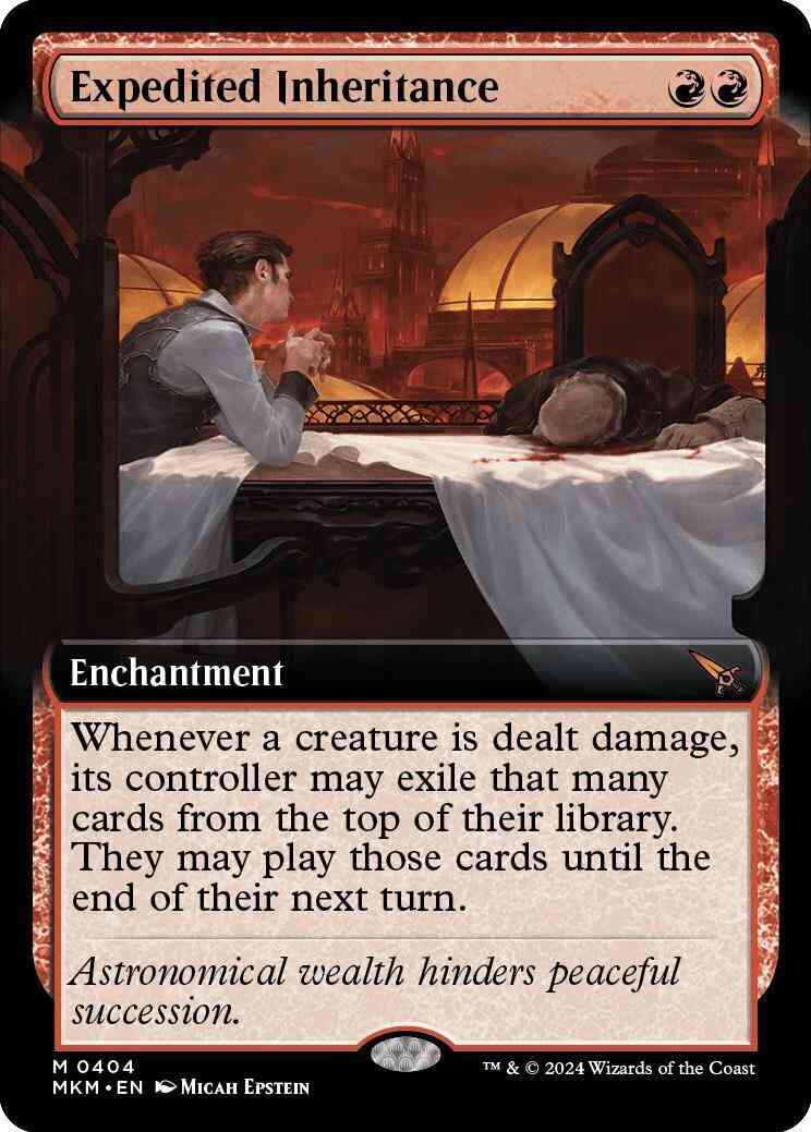 Expedited Inheritance [404] [Extended Art] [Murders at Karlov Manor] [Non-Foil]