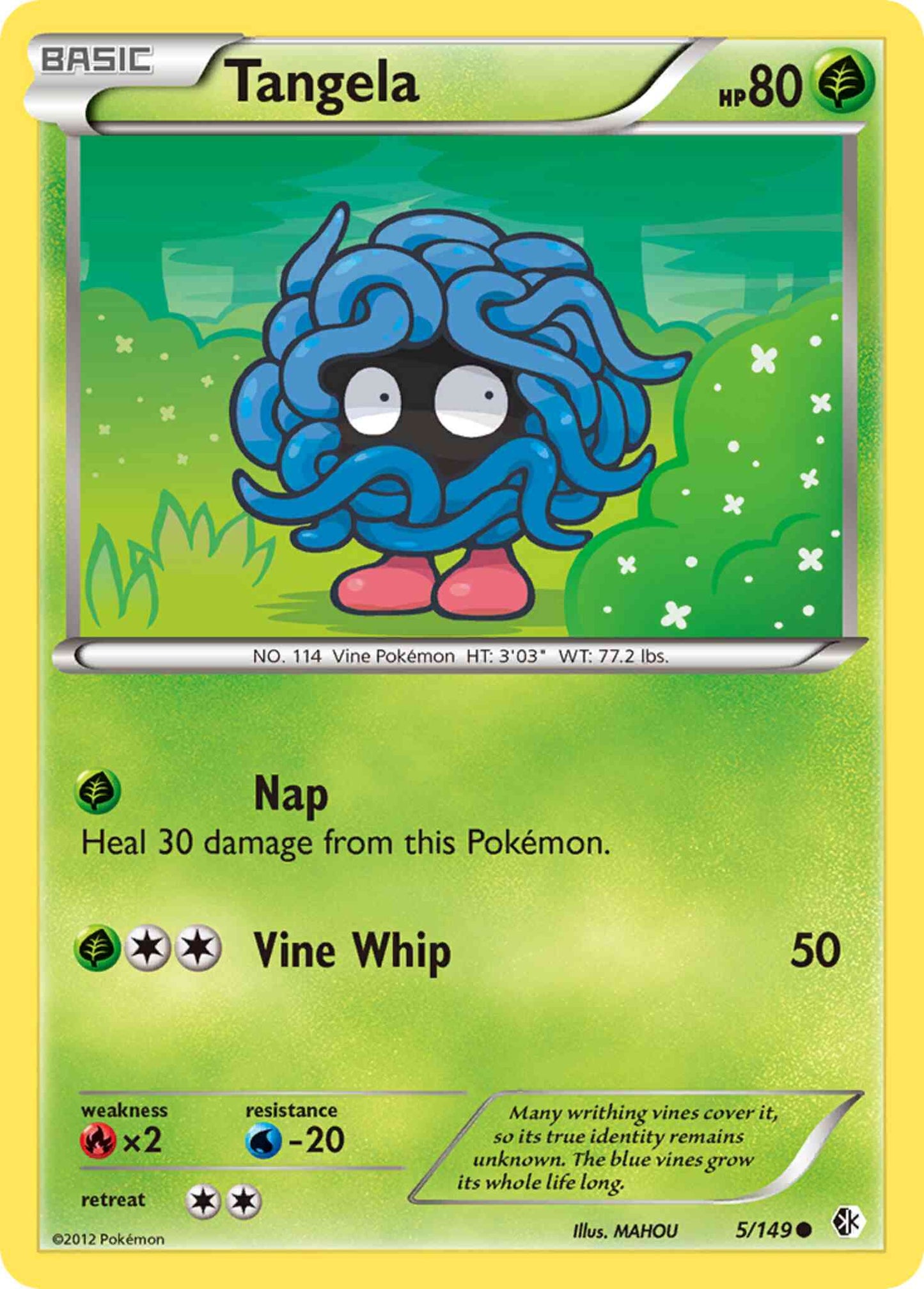 Tangela - 5/149 - Common [bw7-5] [Non-Holo]